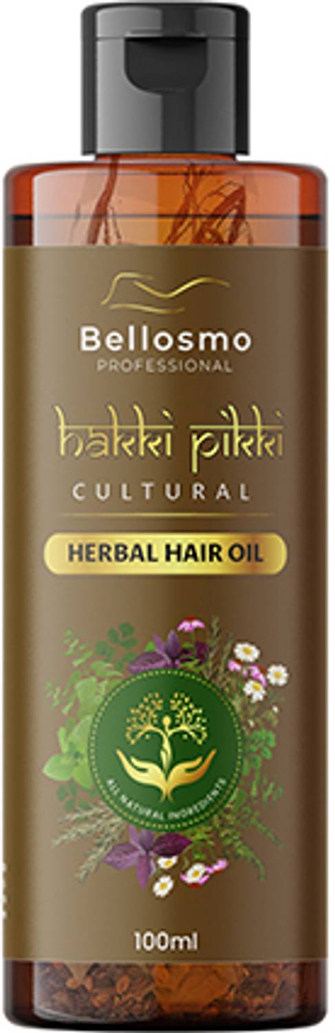 bellosmo PROFESSIONAL Hakki Pkki Cultural Herbal Jadibuti Best hair growth Hair Oil 100 ml Hair Oil
