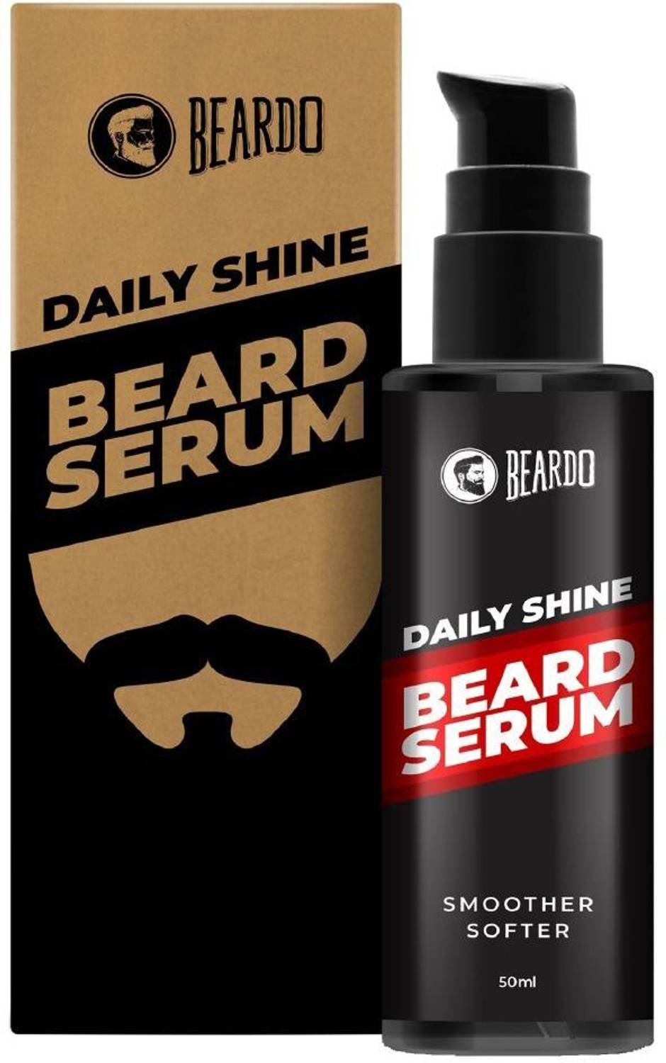 BEARDO Beard Serum, 50 ml Daily use beard serum for men Softe
