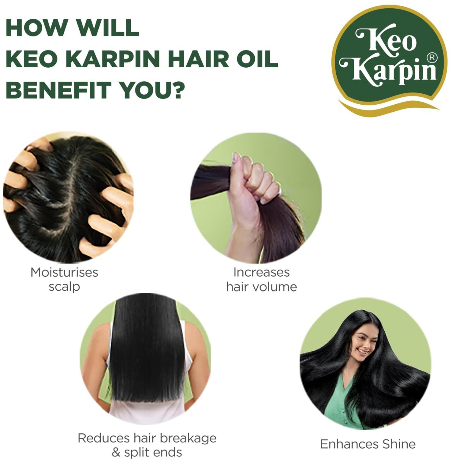 Image of Keo Karpin Hair Oil, Enriched With Natural Vitamin E And Olive Oil Hair Oil
