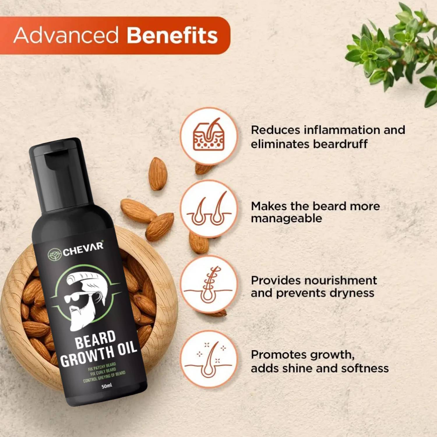Chevar Beard Oil 50ml - Image 5