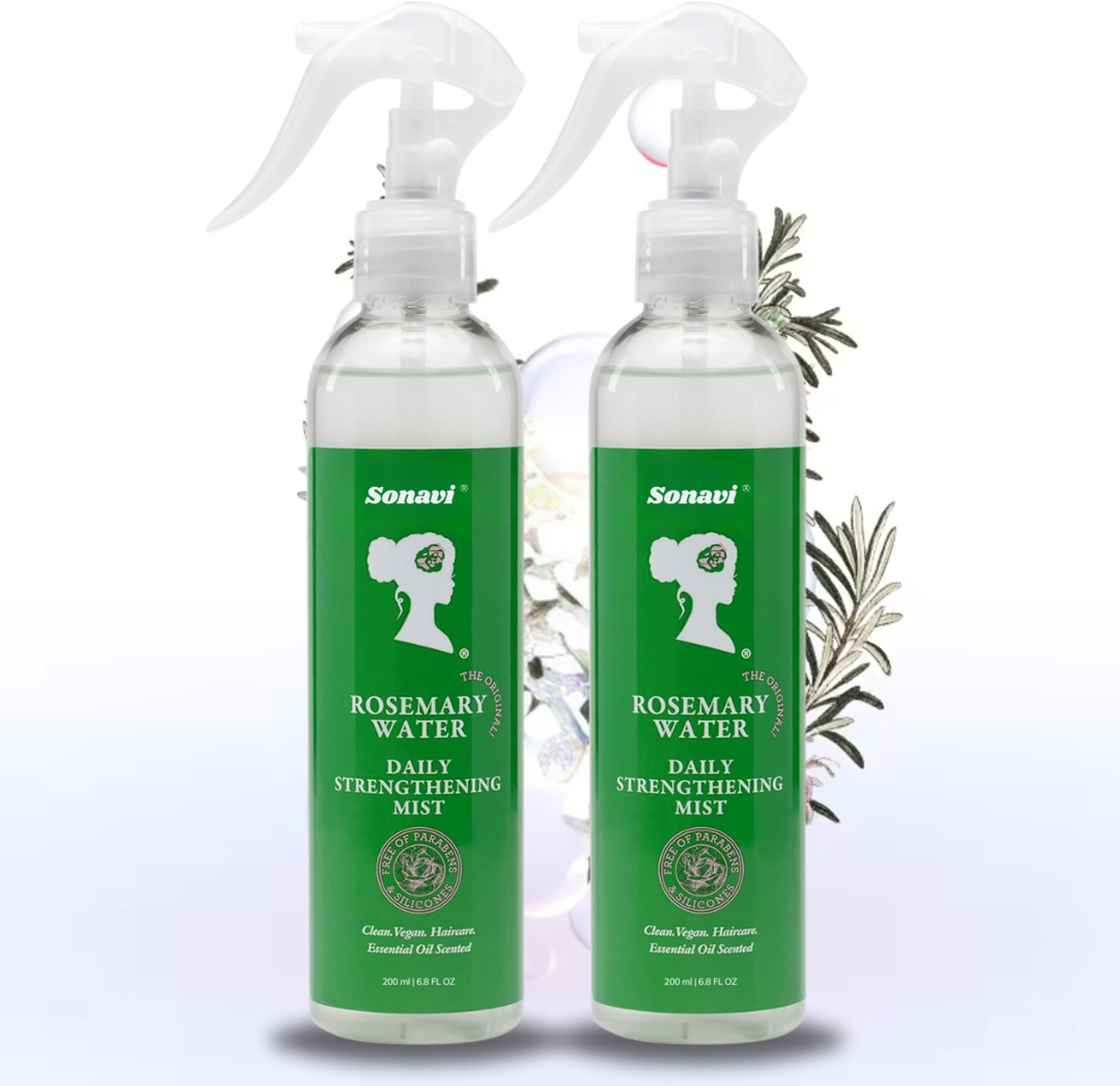 Image of Sonavi For Anti-Greying Shine-Smooth-Strong Refreshing Spray Hair Oil