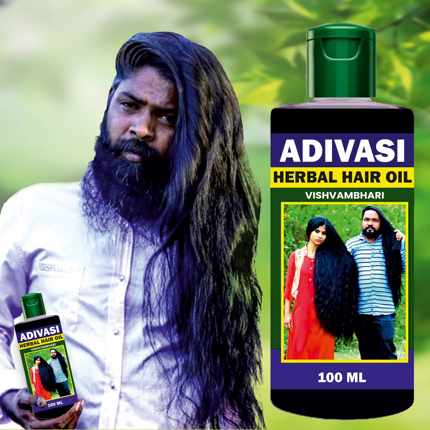 Adivasi Natural Glow with Scalp HarmonyHair Oil 100ML Hair Oil