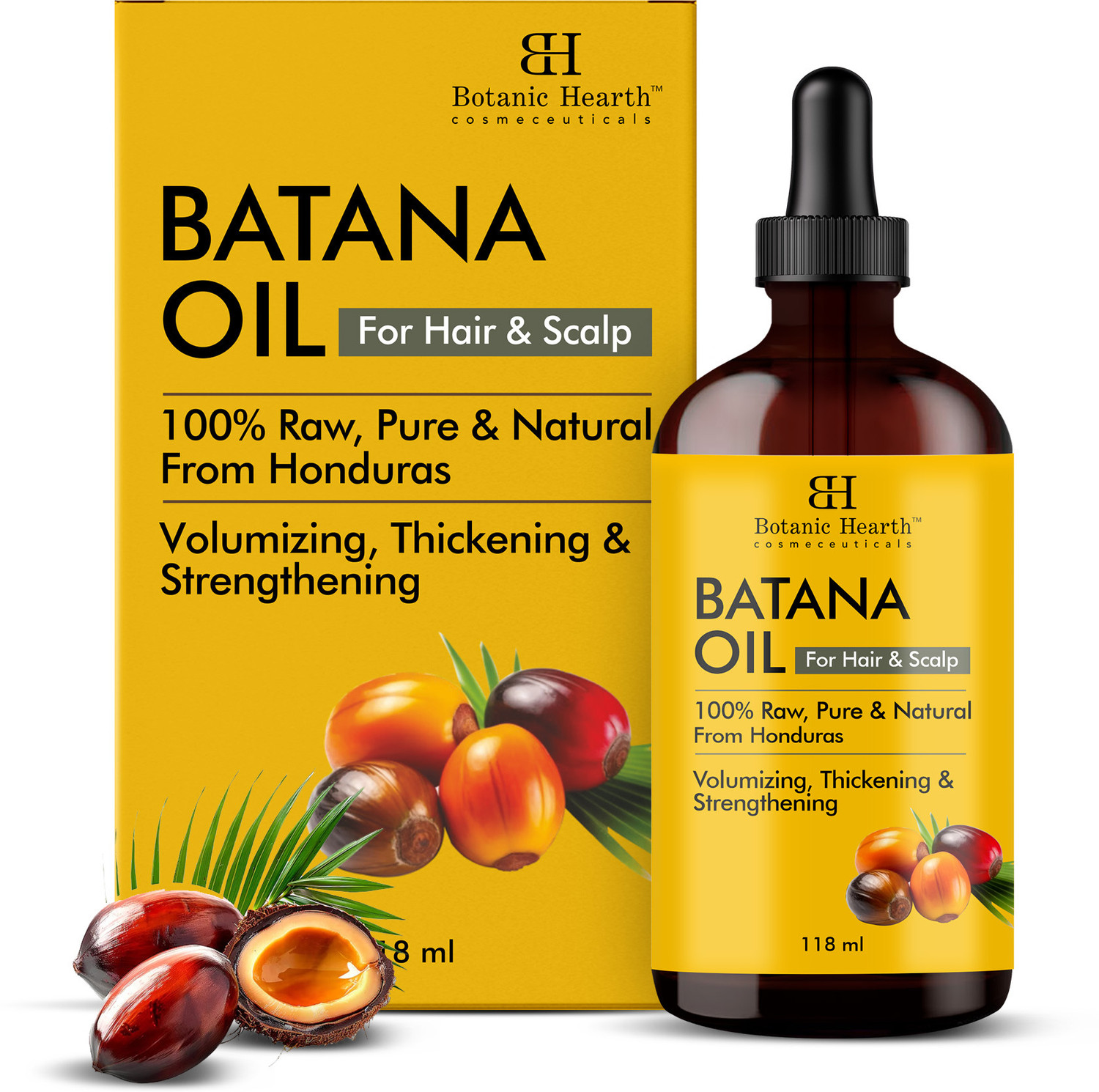 Image of Botanic Hearth 100% Pure Raw Batana Hair Oil