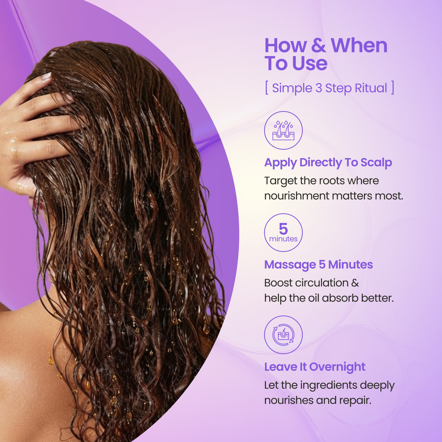 Image of Glosseo Rosemary Hair Oil 4 Qty. | Double Growth & Stop Hairfall in 2 week | Scalp Food Hair Oil