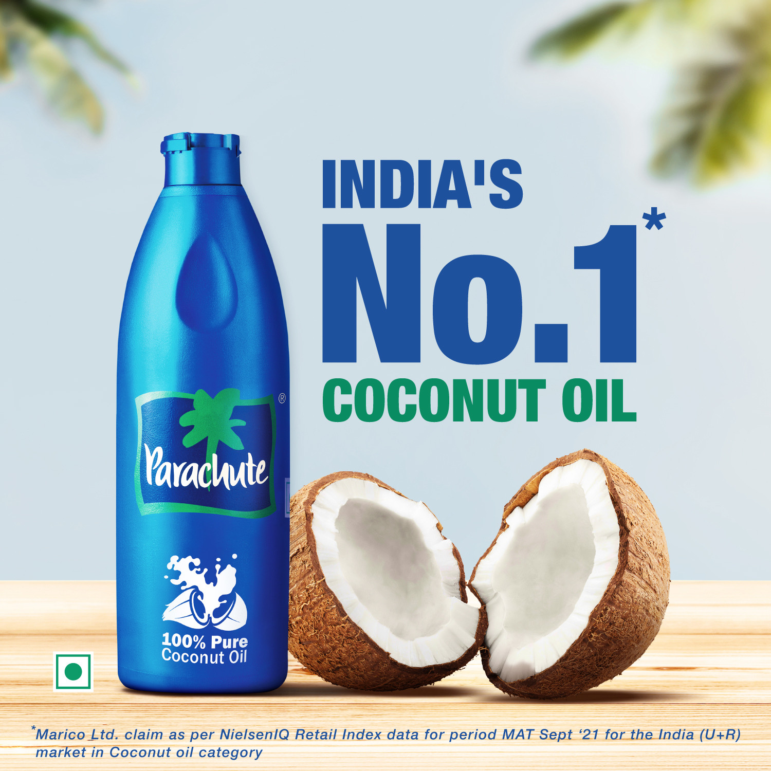 Image of Parachute 100 % Pure edible Coconut Oil