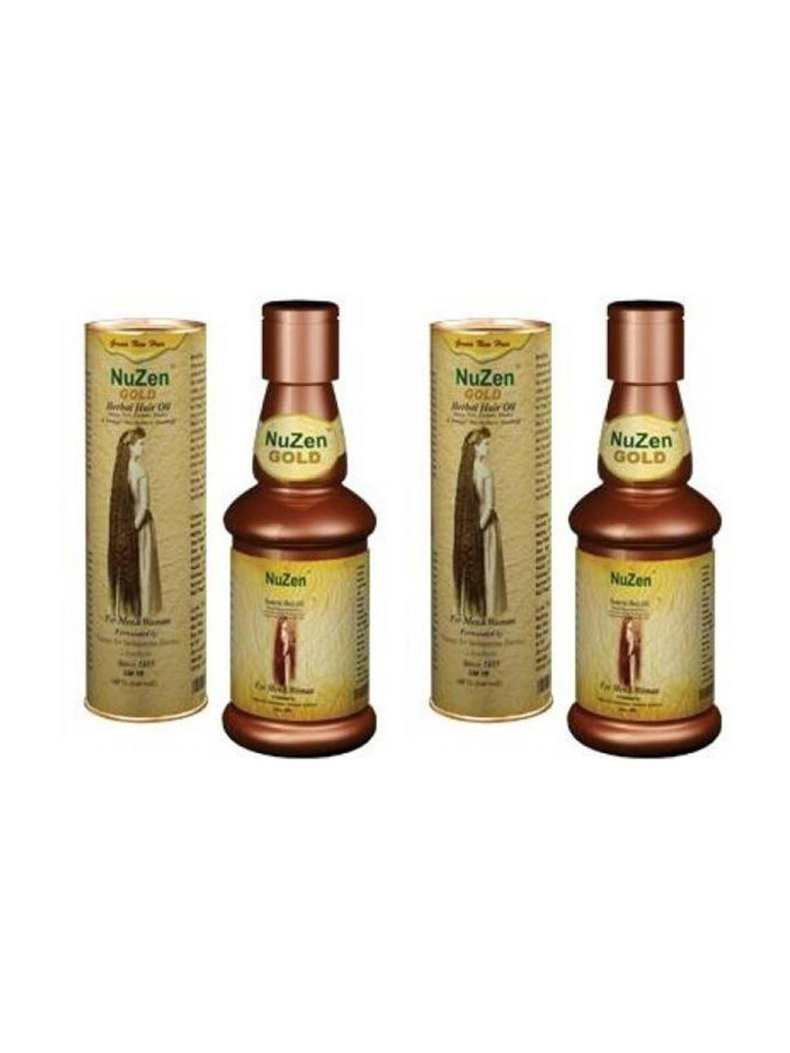 Image of Nuzen Gold Herbal Hair Oil PACK OF 2 Hair Oil
