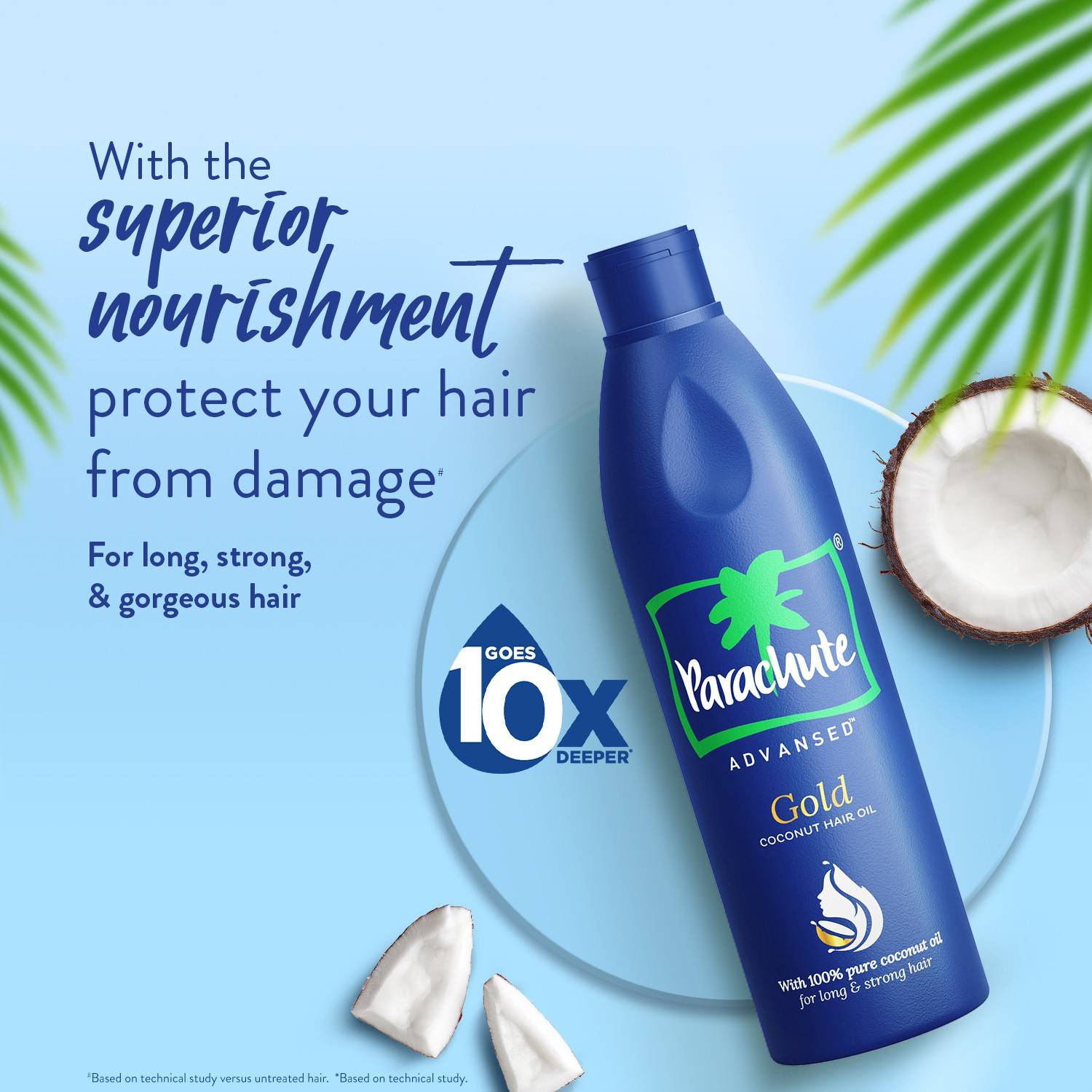 Parachute Advansed Gold Coconut Hair Oil 300ml - Image 2