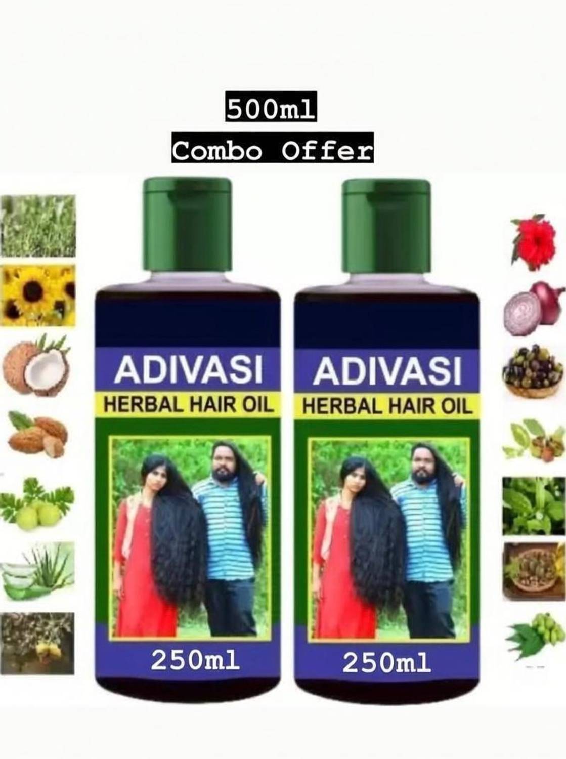 Adivasi Hair Oil 500ml -B Hair Oil