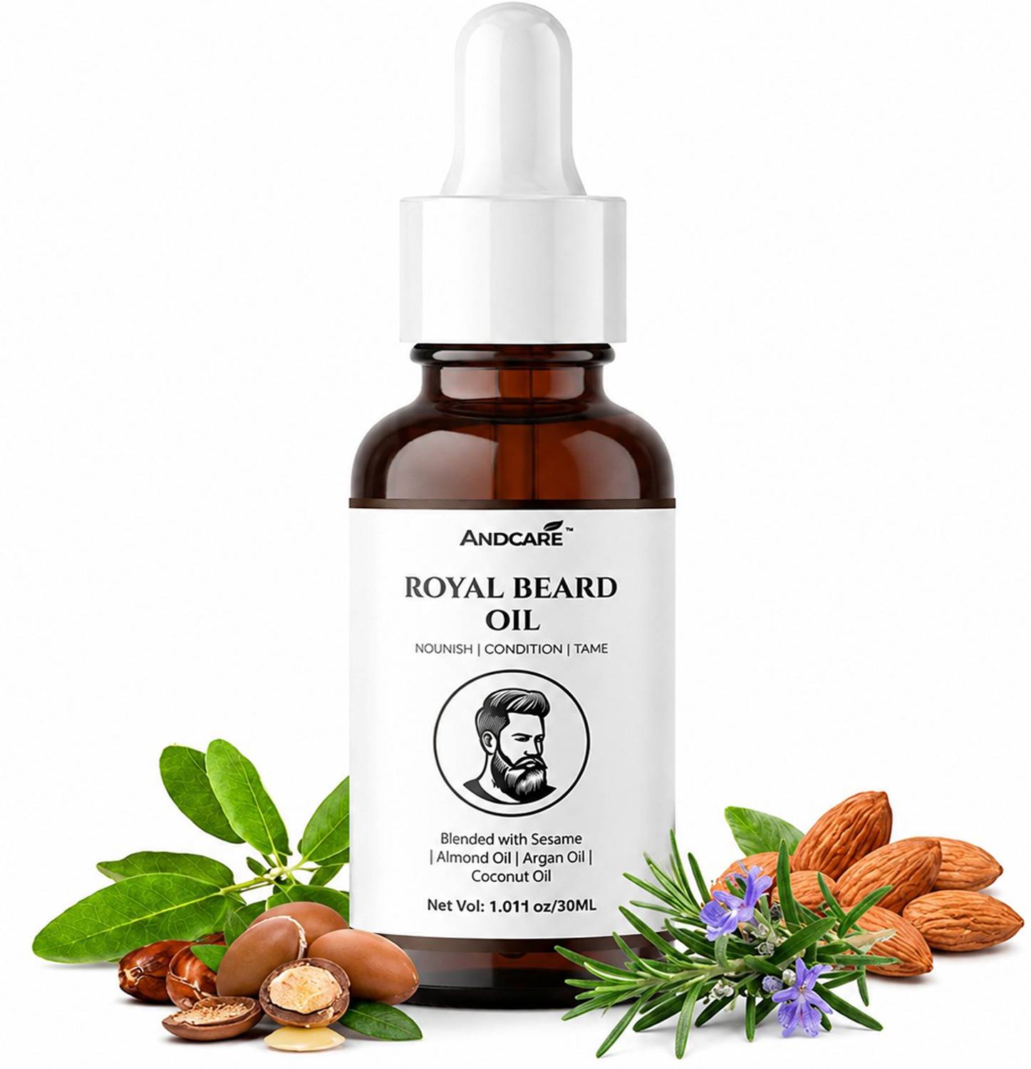 Andcare Pure Beard Oil Beard Growth Oil for Men 100% Natural Organic Oil Used Beard oil Hair Oil
