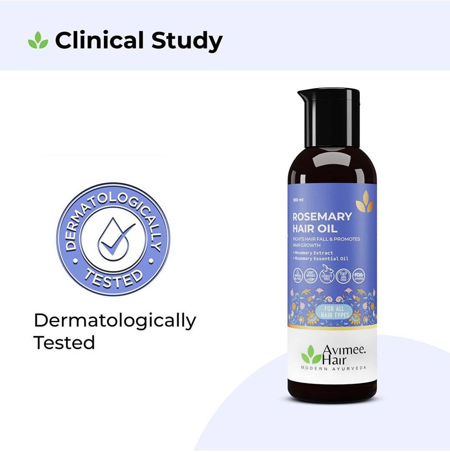 Avimee Rosemary Hair Growth Oil 100ml - Image 3