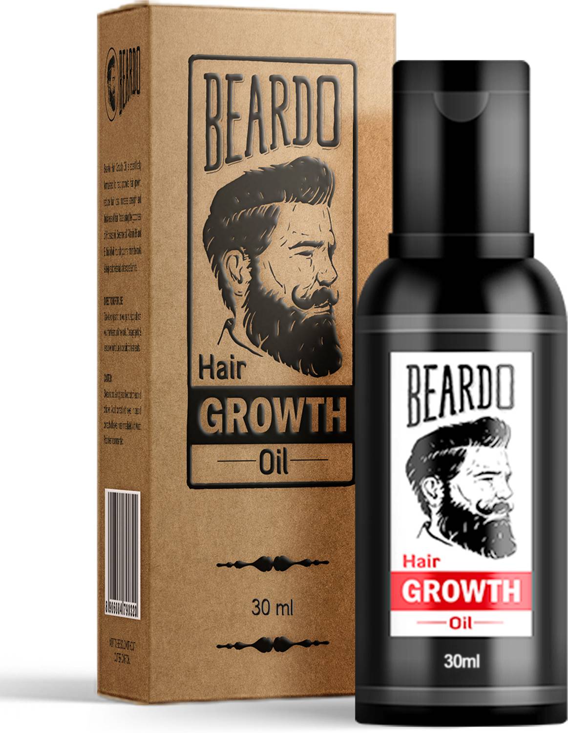 BEARDO Men Beard & Hair Growth Oil For Growth & Thicker Looking N