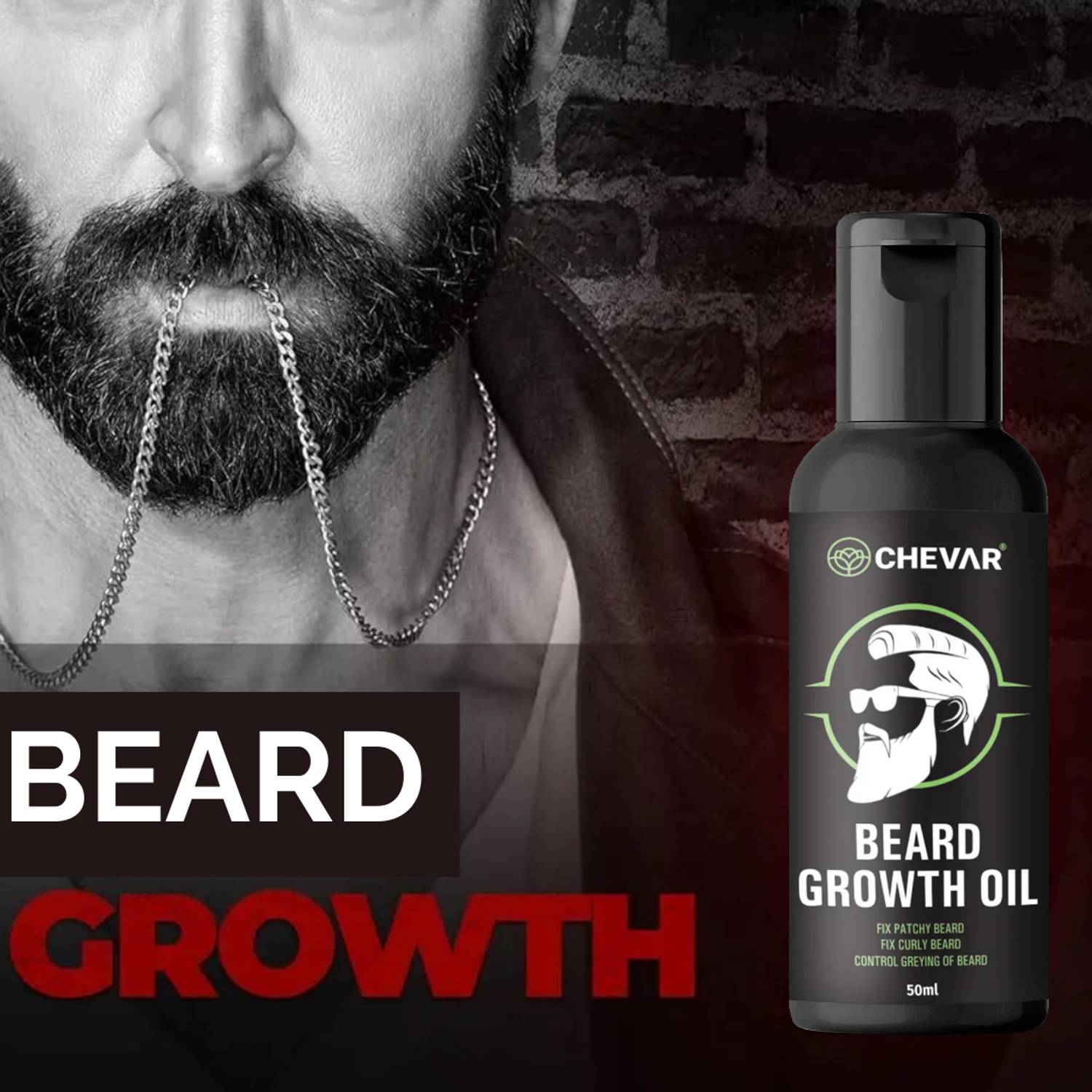 Chevar Beard Oil 50ml - Image 2