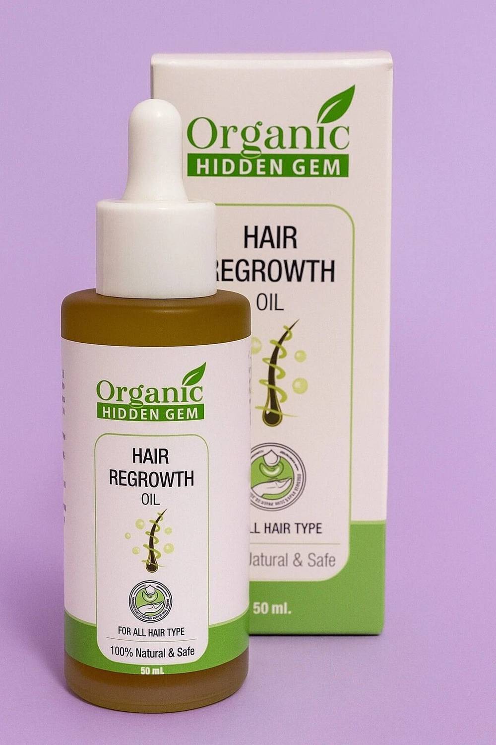 ORGANICHIDDENGEM Hair Grow Oil - Image 2