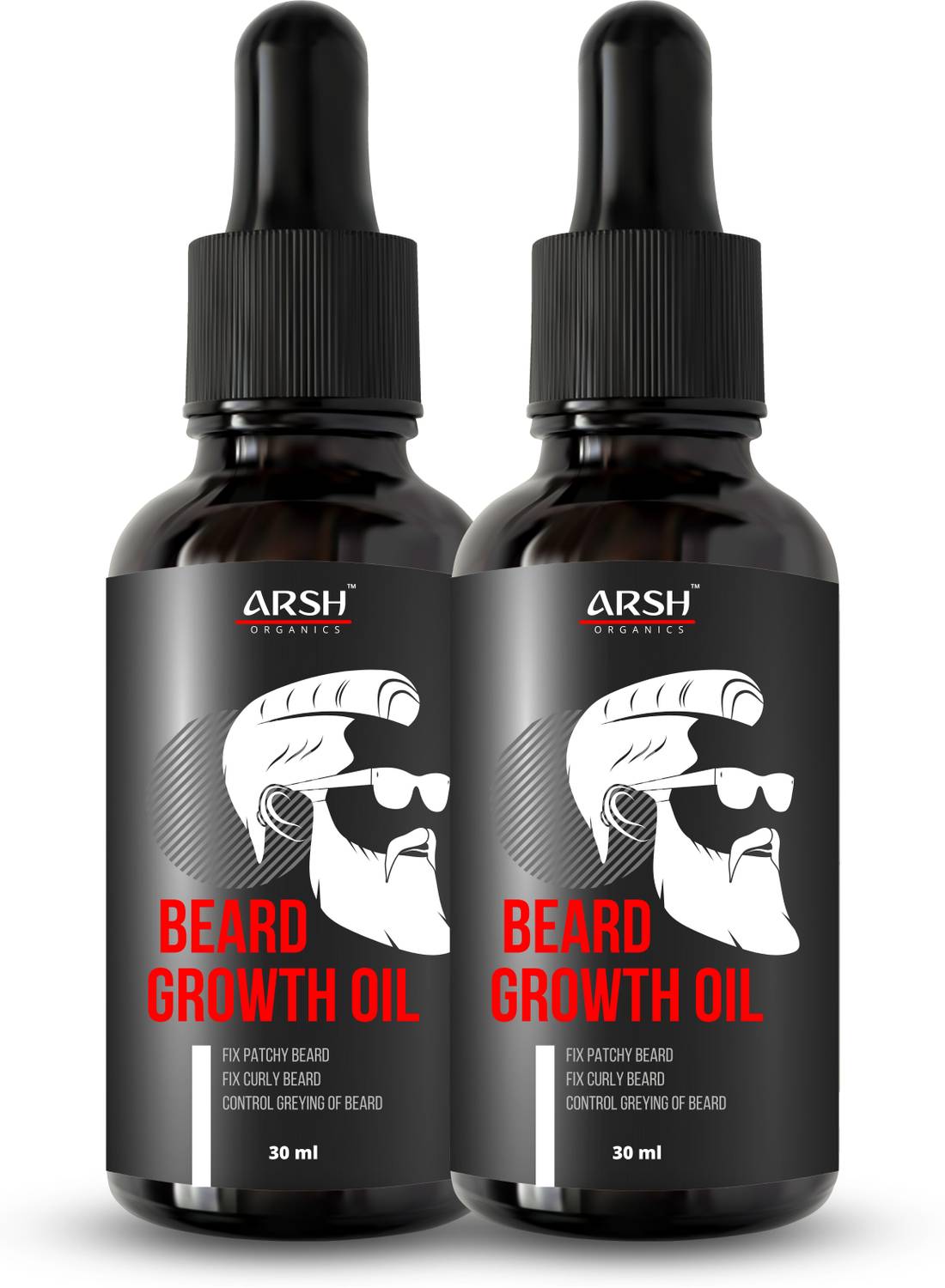 Arsh Organics Arsh Sensational Soothing Beard Oil - 30 ml (pack o