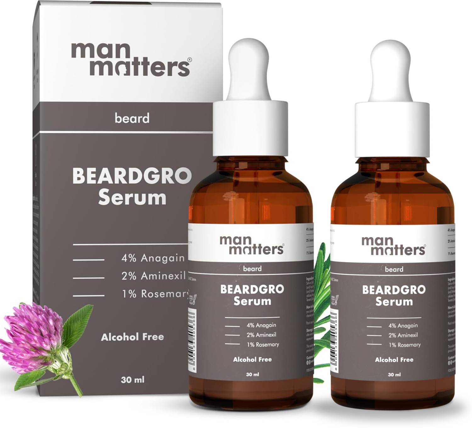 Man Matters BeardGro Oil-In-Serum 30ml - Image 1