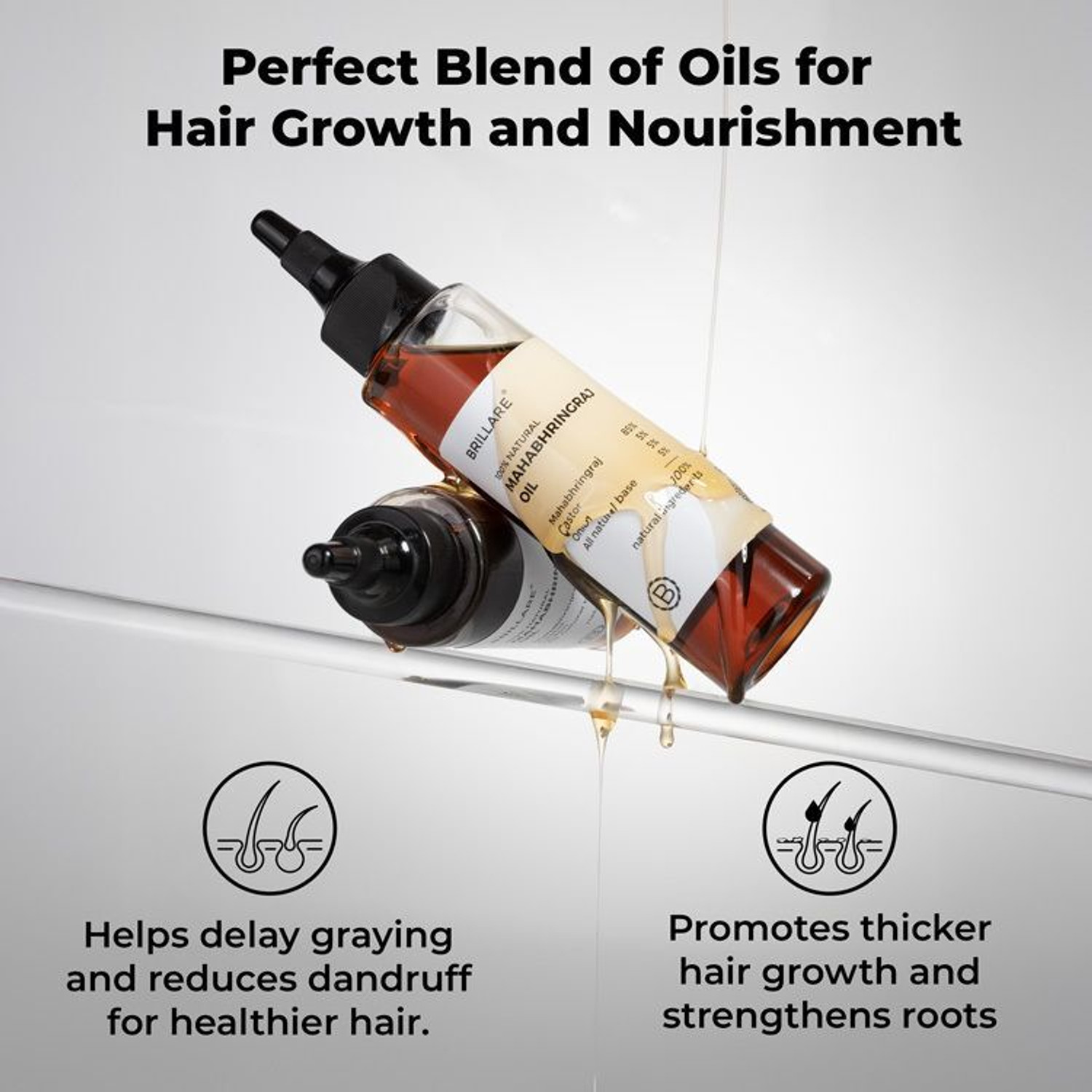 Image of BRILLARE Mahabhringraj Hair Oil
