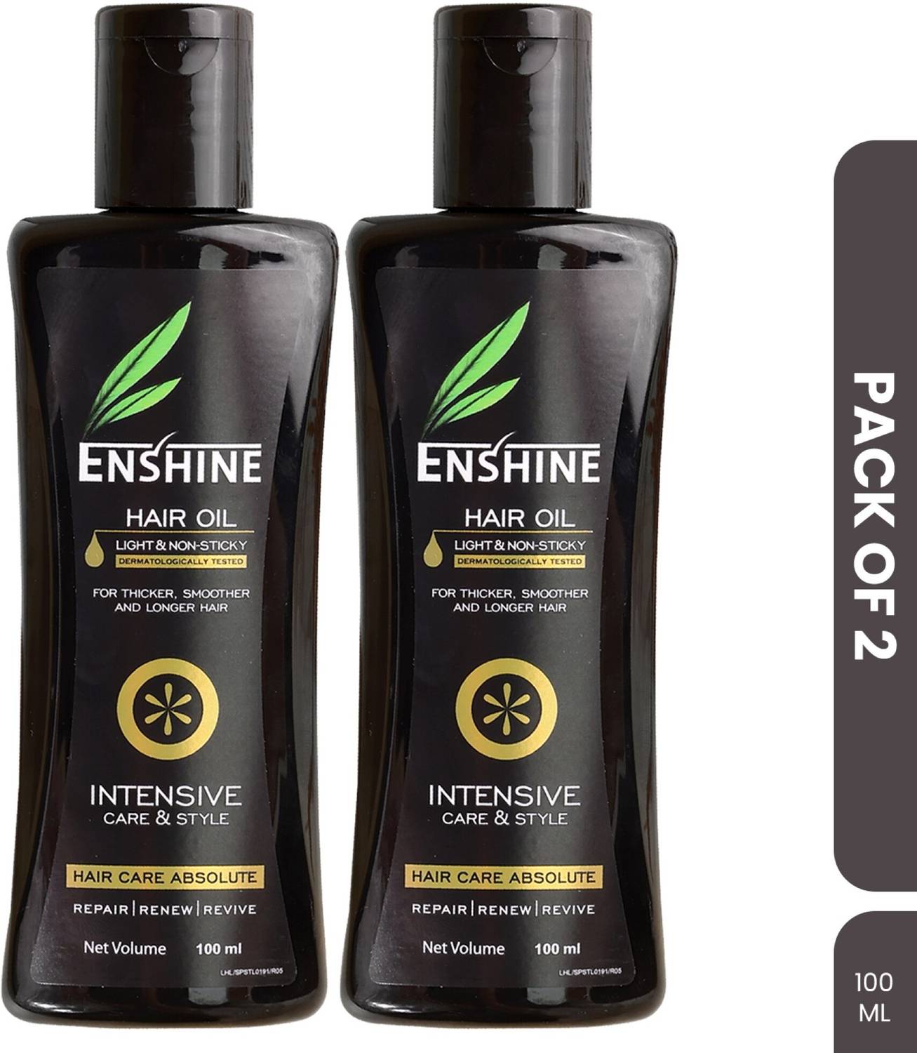 Enshine Medicated Hair Oil 100ml Pack of 2 · 100 ml (200 ml total) - Image 1
