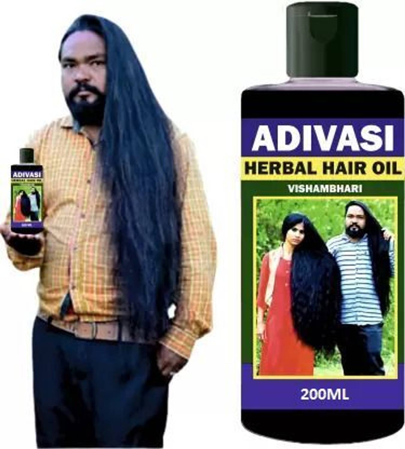 Adivasi Ayurvedic Hair Growth Natural Herbal Hair Oil