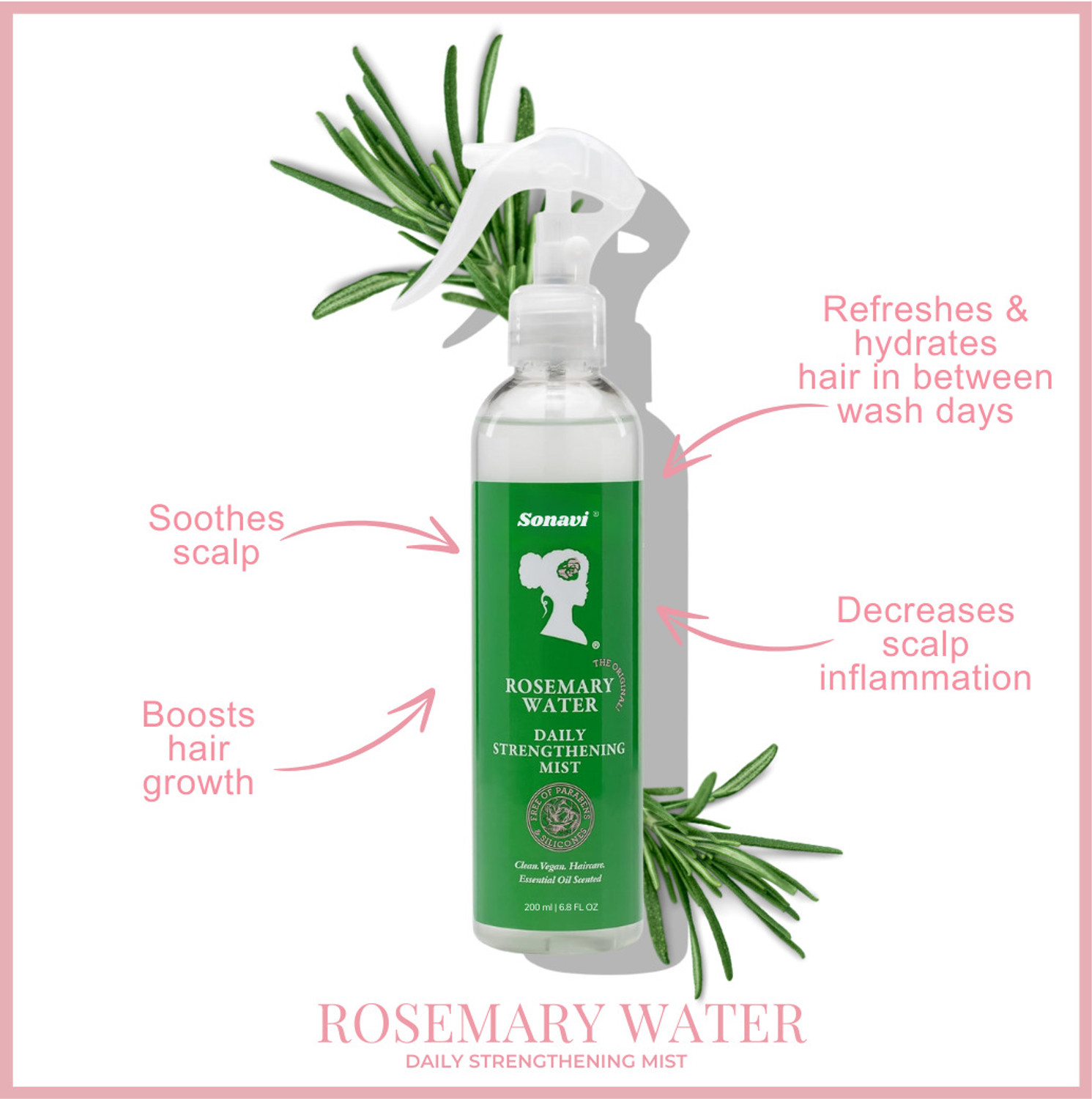 Image of Sonavi For Anti-Greying Shine-Smooth-Strong Refreshing Spray Hair Oil
