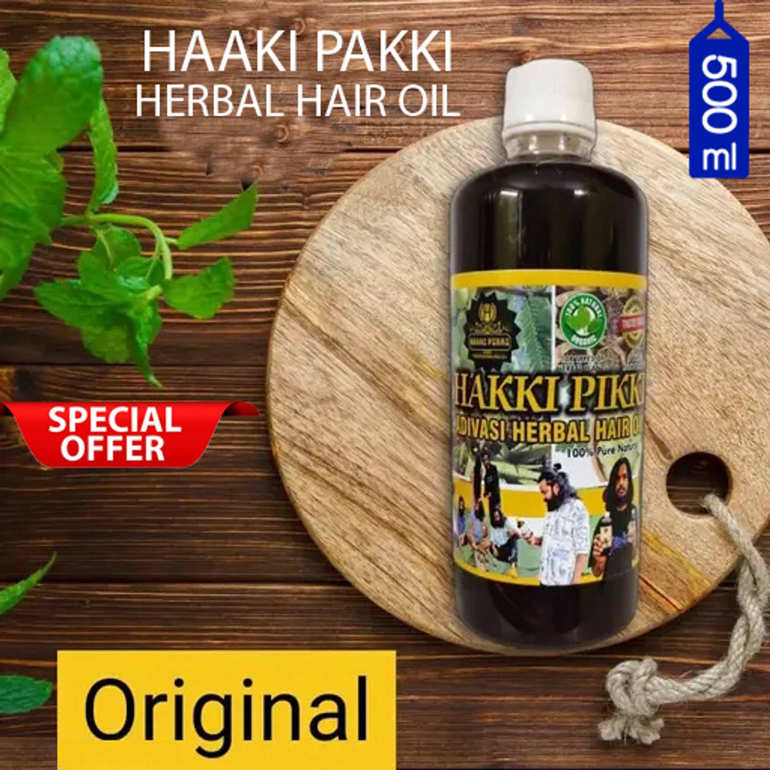 Adivasi Aadivasi Primium Quality Herbal Hair Growth Hair Fall Oil Dandruff oil 500ML*-/ Hair Oil
