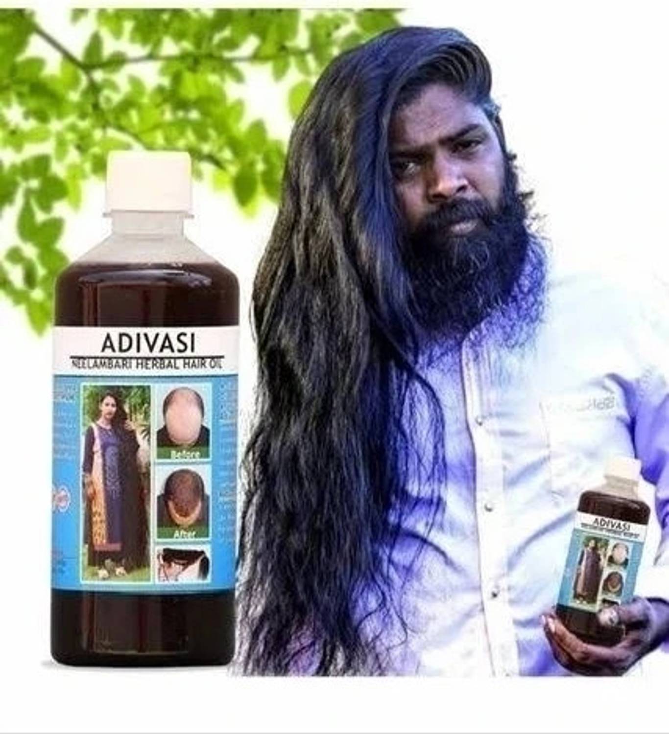 Adivasi Hair Oil 250ml -3L Hair Oil (250 ml)