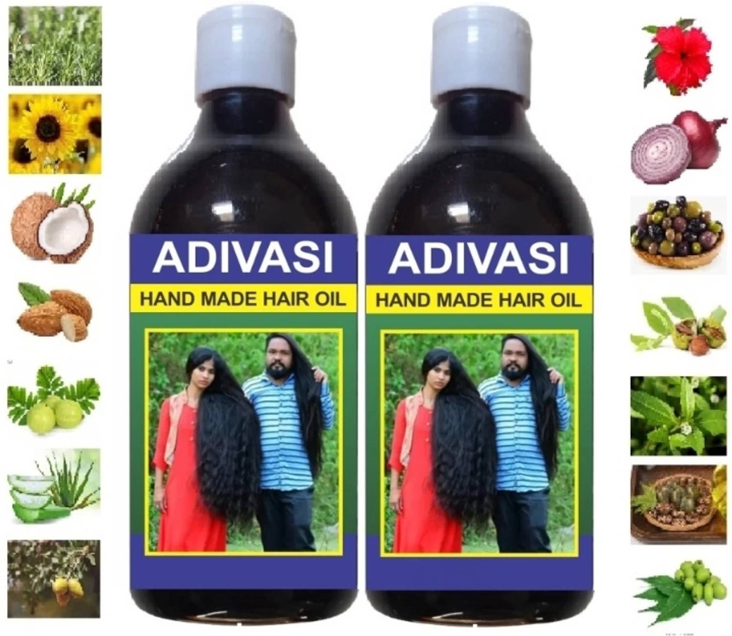 Adivasi HAND MADE BALU 100ML+100ML PACK OF 2 Hair Oil
