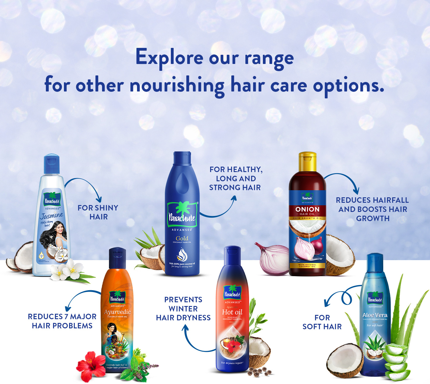Image of Parachute Advansed Aloe Vera Coconut & Gold Hair Oil