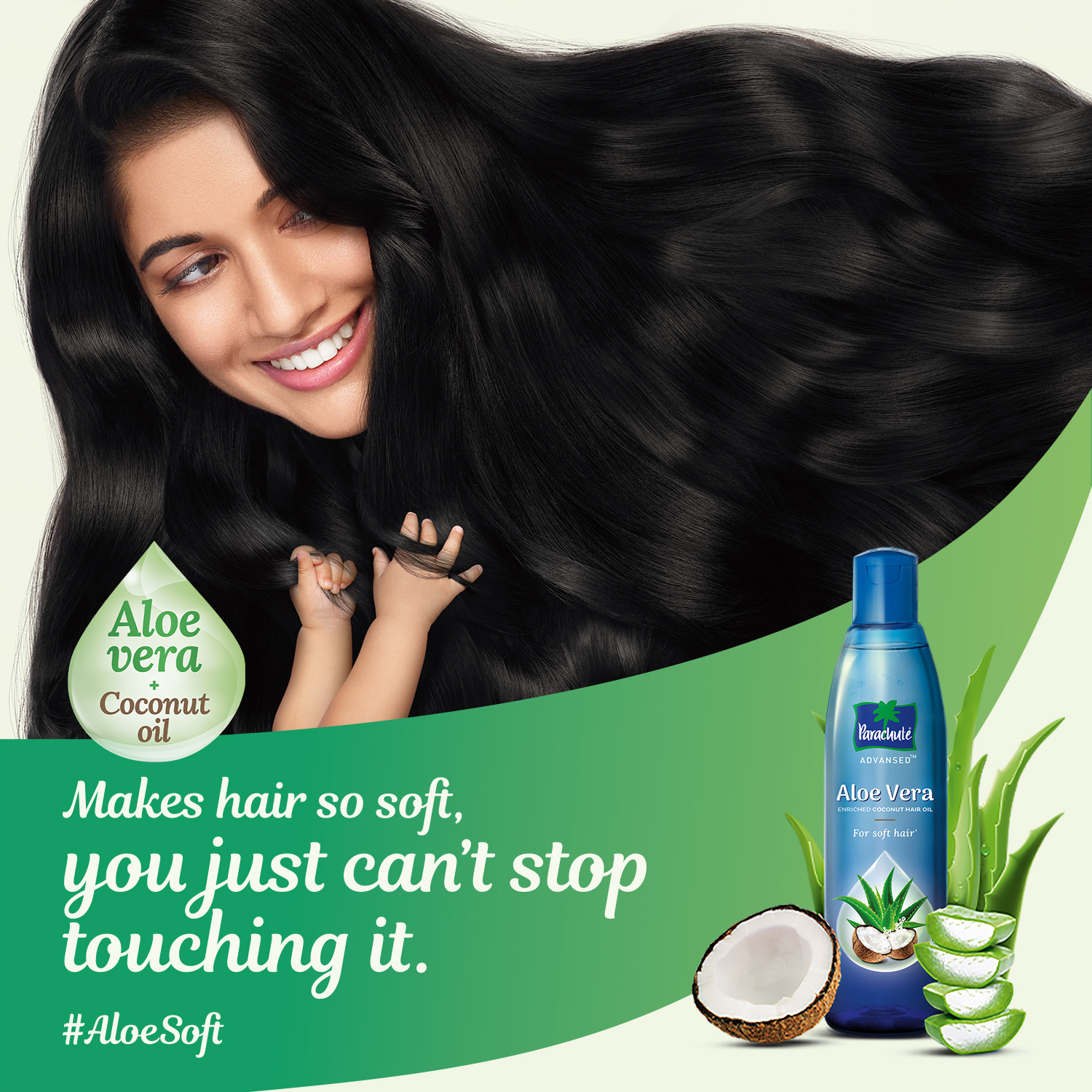 Image of Parachute Advansed Aloe Vera Coconut & Gold Hair Oil