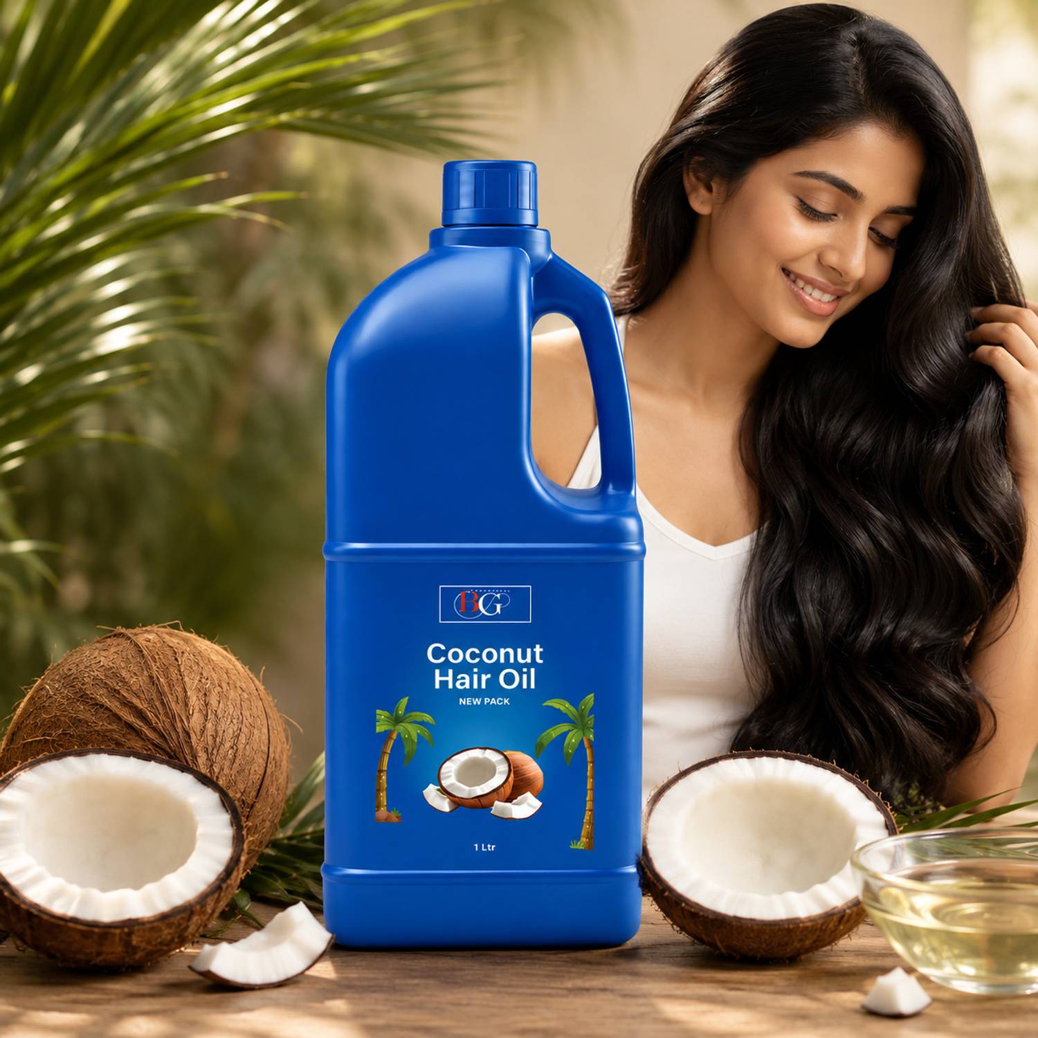 BELLYGRACE Coconut Oil for Hair, Skin & Body | Non-Edible Hair Oil