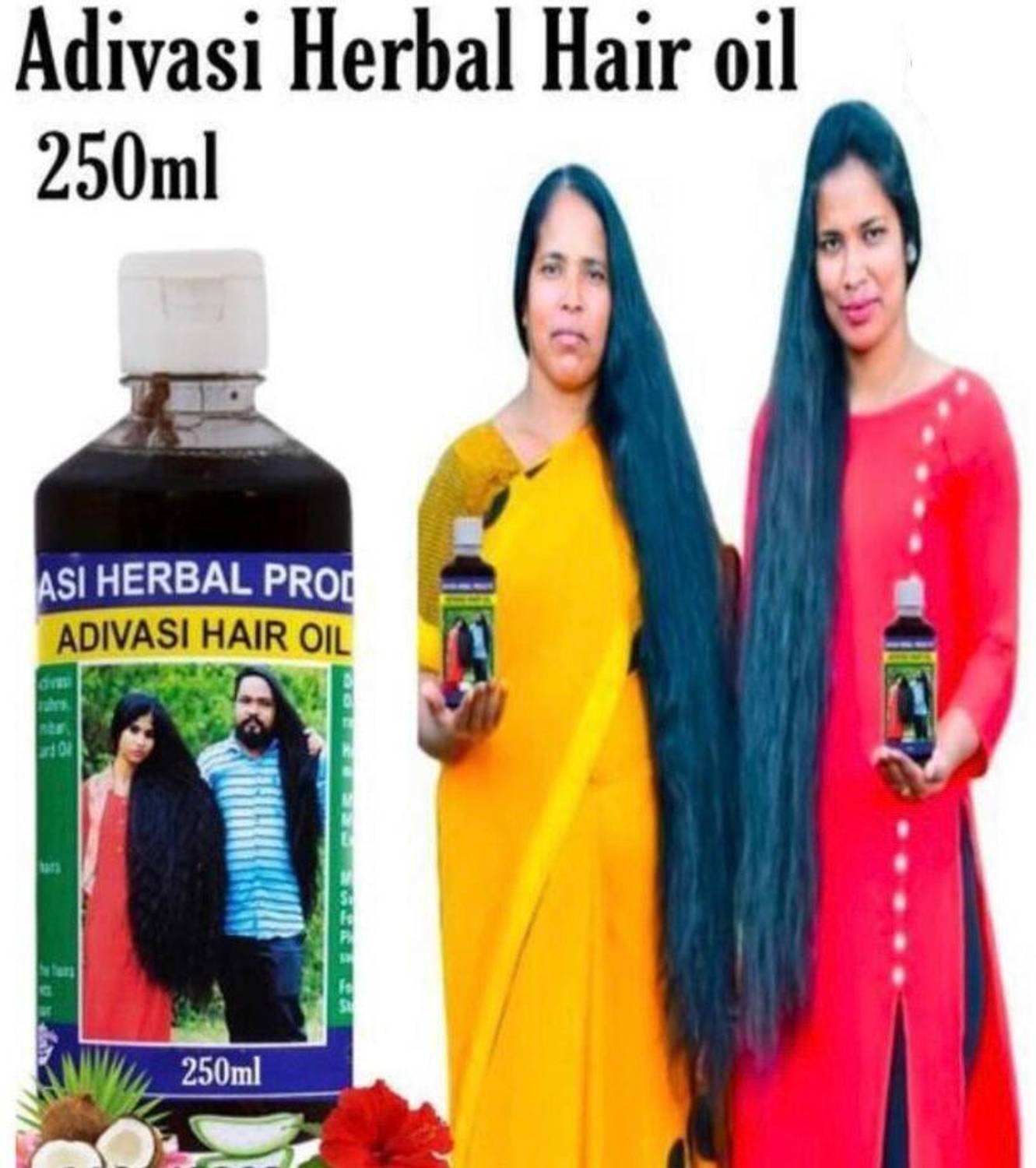 Adivasi Hand Made Hair Growth Oil 250ml..B.. Hair Oil