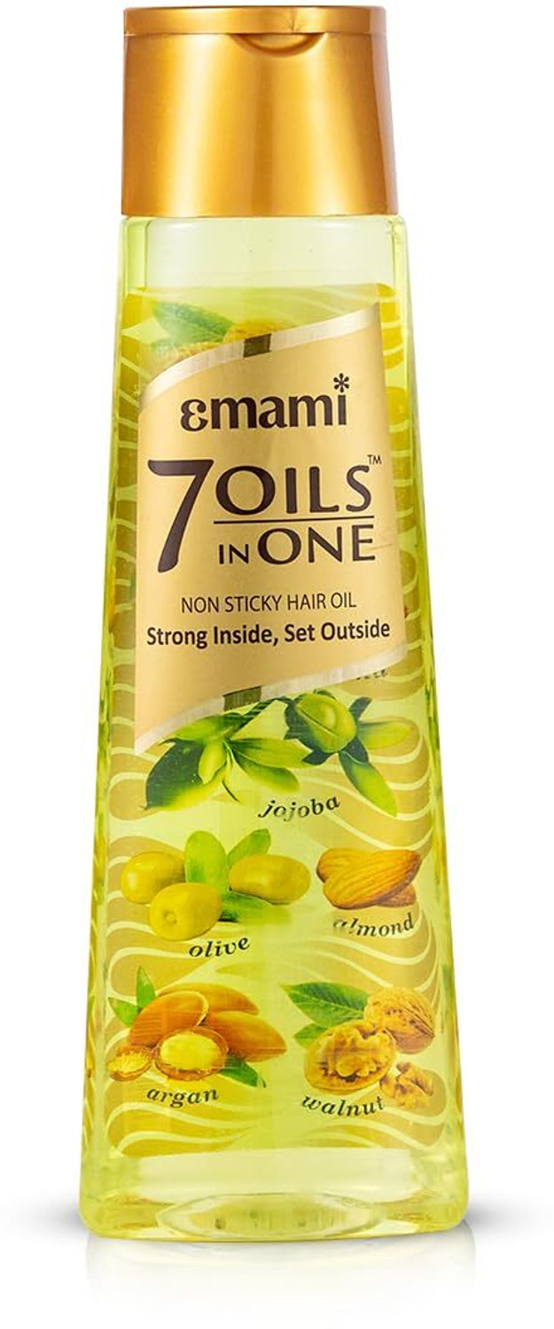 Image of EMAMI 7 Oils in One | Makes Hair 20x Stronger and Manageable | Hair Oil