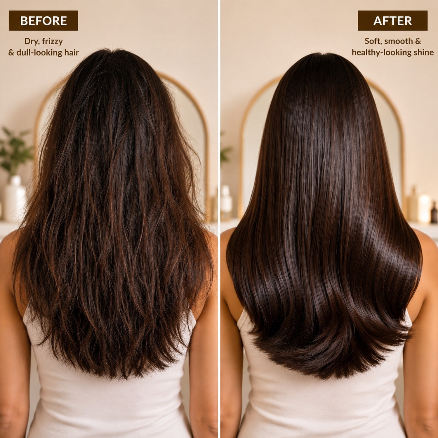 Image of Aaryanveda Almond & Olive Hair Oil for All Hair Type; 200ml (Pack of 2) Hair Oil
