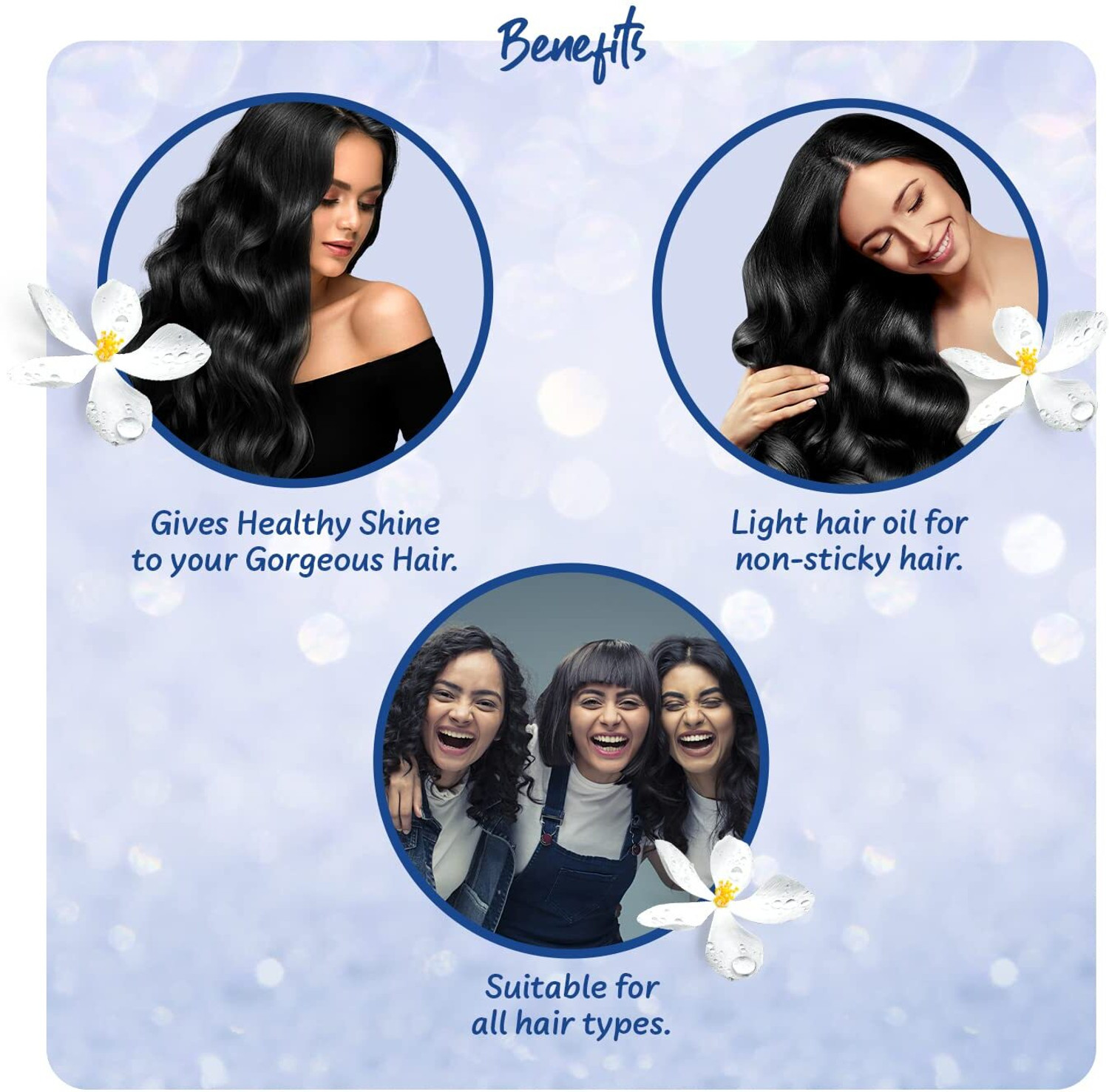 Image of Parachute Jasmine Coconut Hair Oil - 500ml Hair Oil