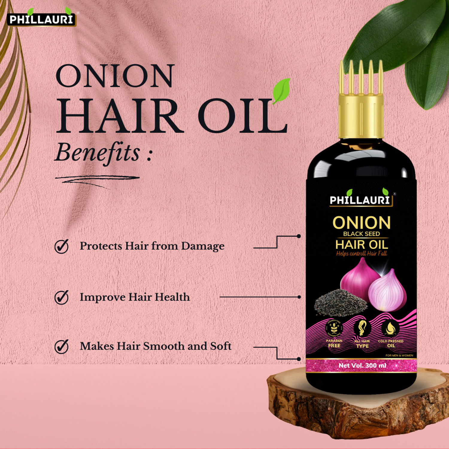 Image of Phillauri Fast Hair Growth and Dandruff Control Hair Oil