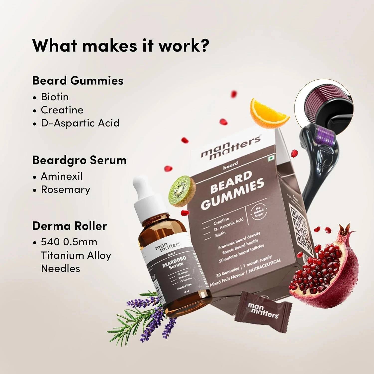 Man Matters Ultimate Beard Growth Kit - Image 3