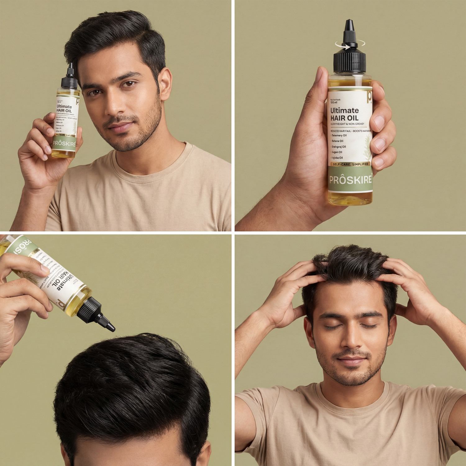 Image of Proskire Ultimate Hair Growth Oil |Reduces Hair Fall & Promotes Hair Growth|Lightweight 2 Hair Oil