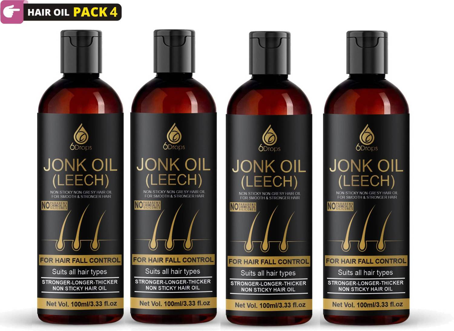 6Drops Jonk Oil for Hair Hair Oil