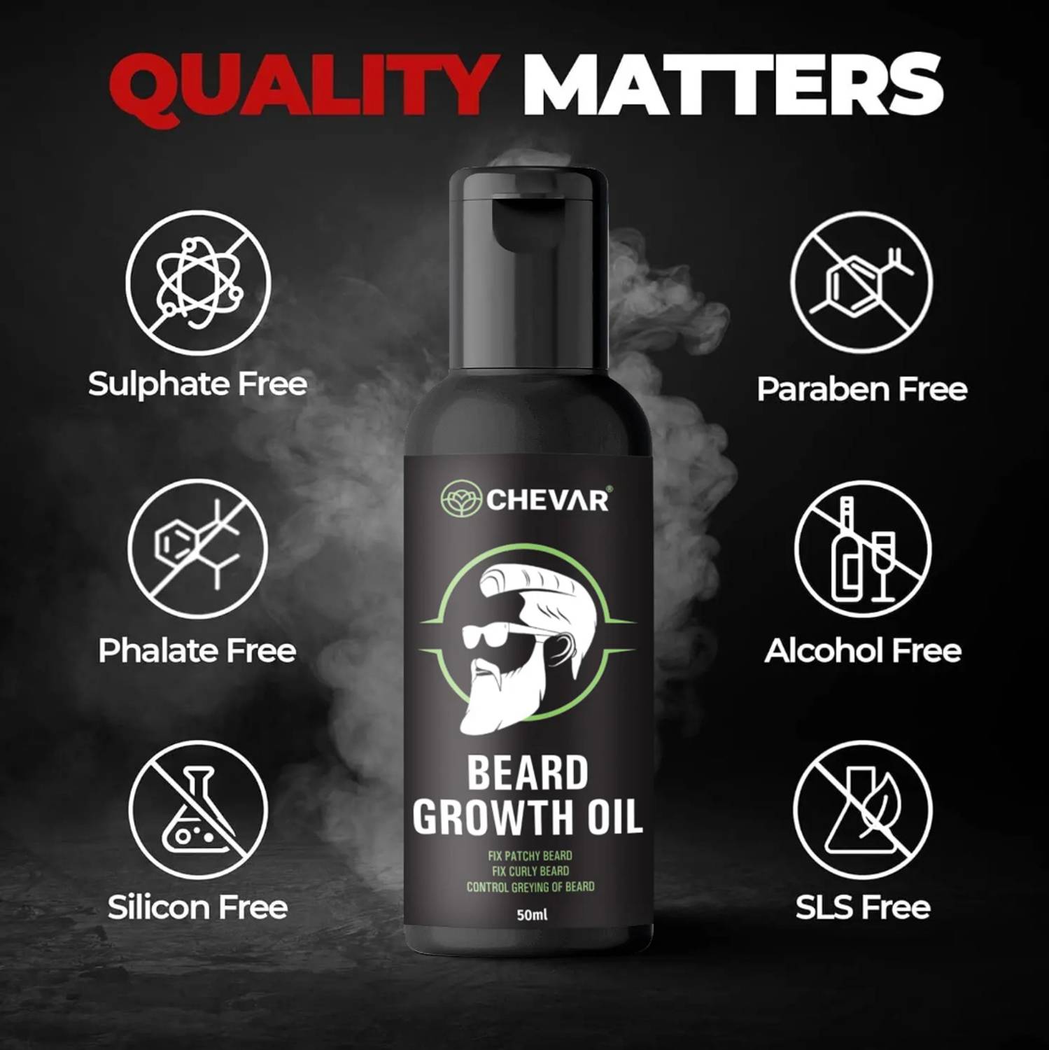 Chevar Beard Oil 50ml - Image 4