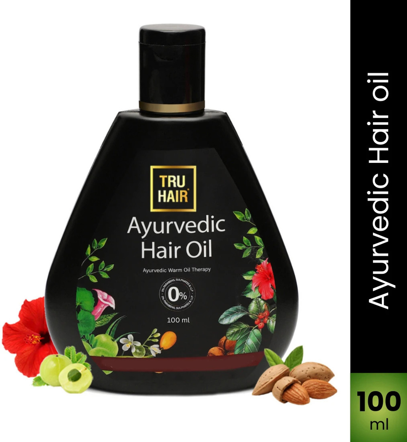 Image of TRU HAIR & SKIN Ayurvedic Refill Pack Hair Oil
