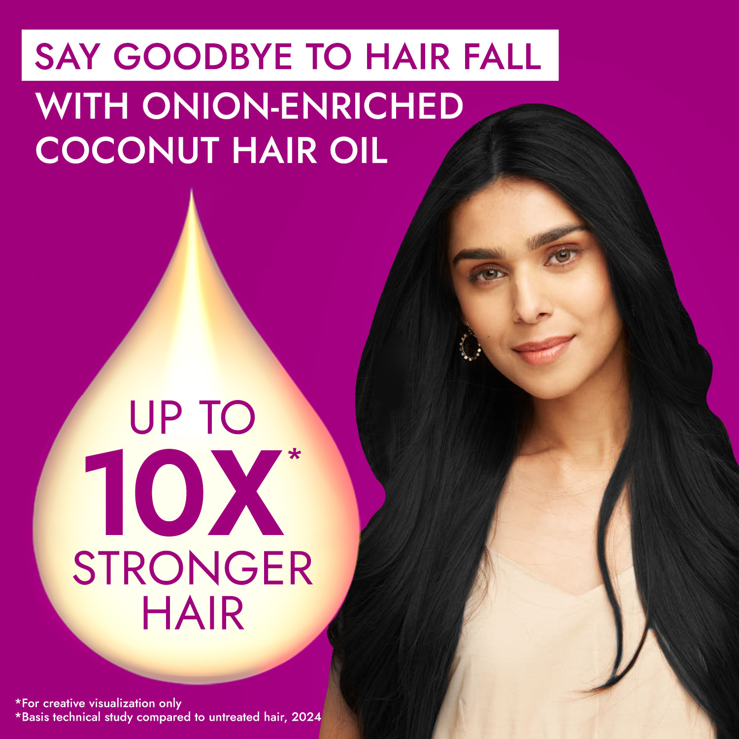 Image of Parachute Advansed Onion enriched coconut hair Oil Hair Oil