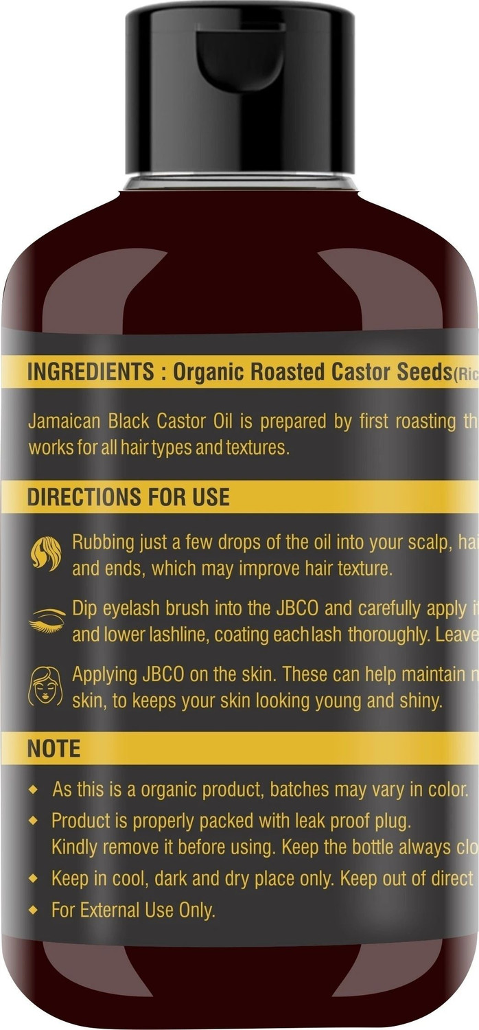Image of Holy Natural Organic Cold Pressed Jamaican Black Castor Hair Oil
