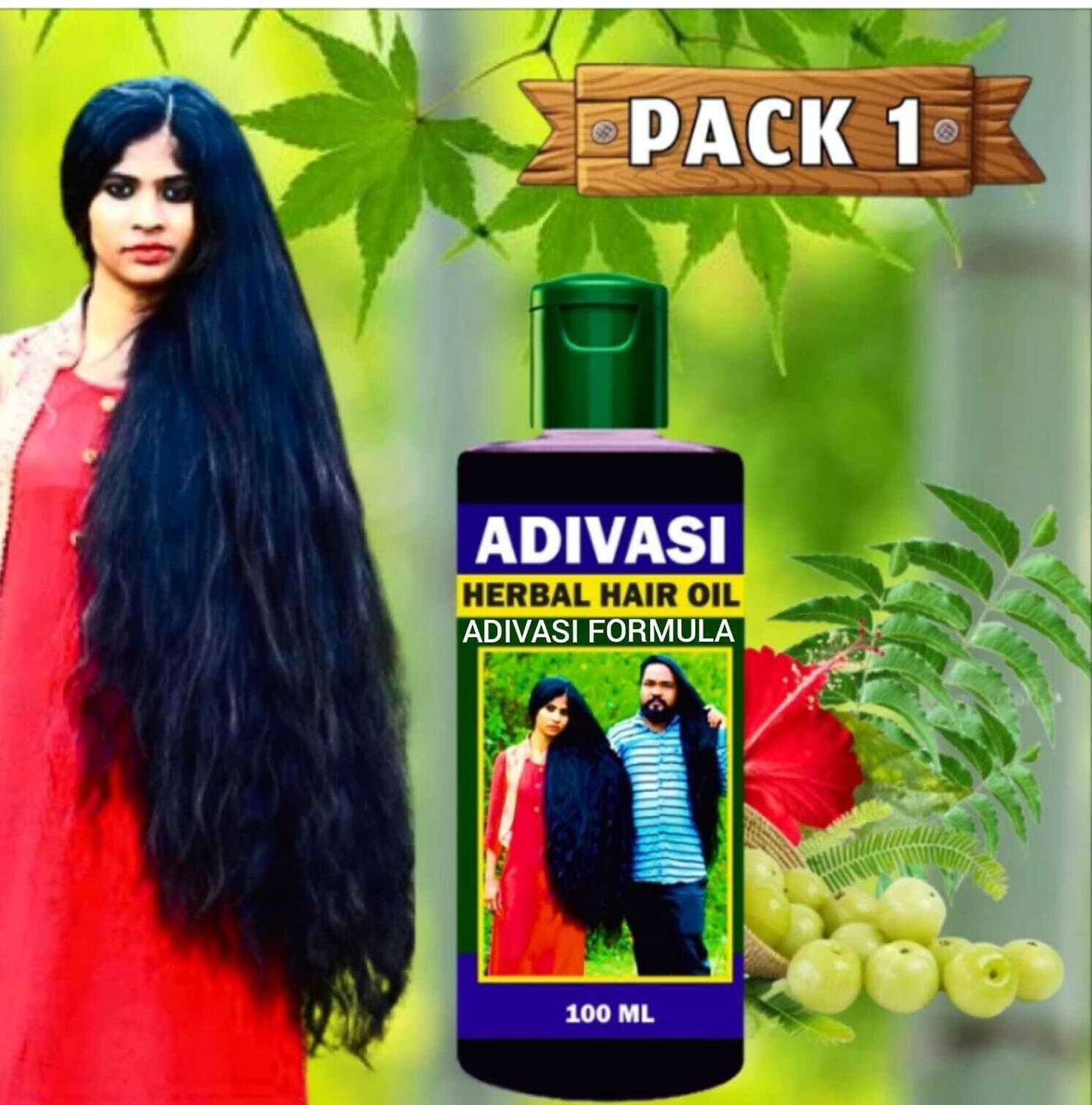 Adivasi FKNew_HAIR OIL FOR LONG AND STRONG HAIR 100ML ( PACK OF 1 ) Hair Oil
