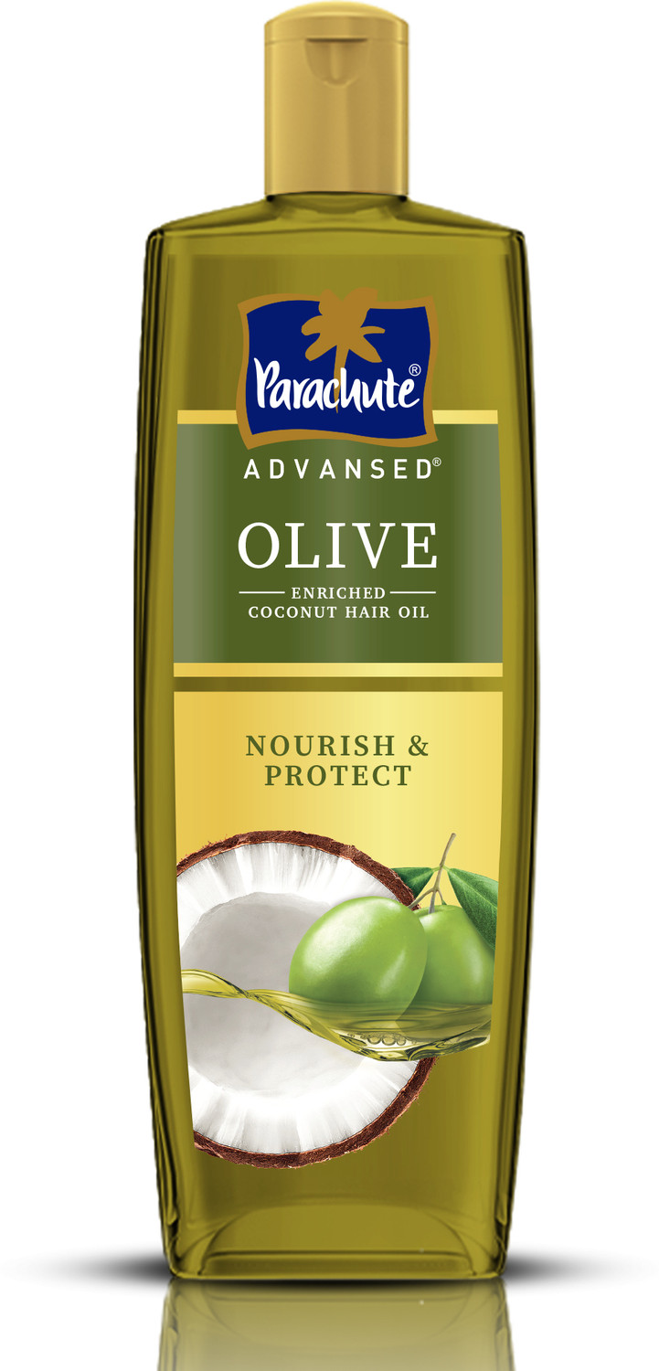 Image of Parachute Advansed Olive Enriched Coconut Hair Oil for Stronger Nourished Hair Hair Oil