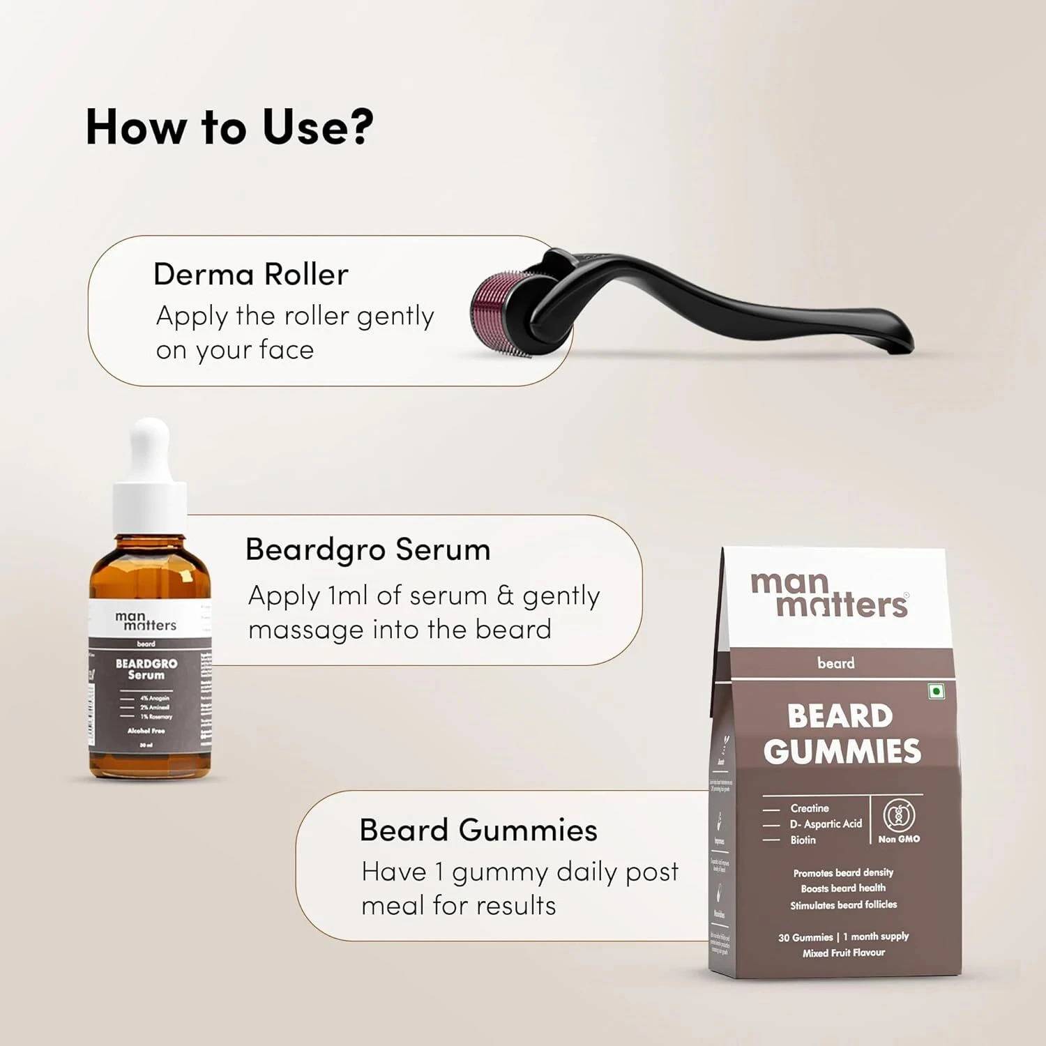 Man Matters Ultimate Beard Growth Kit - Image 4