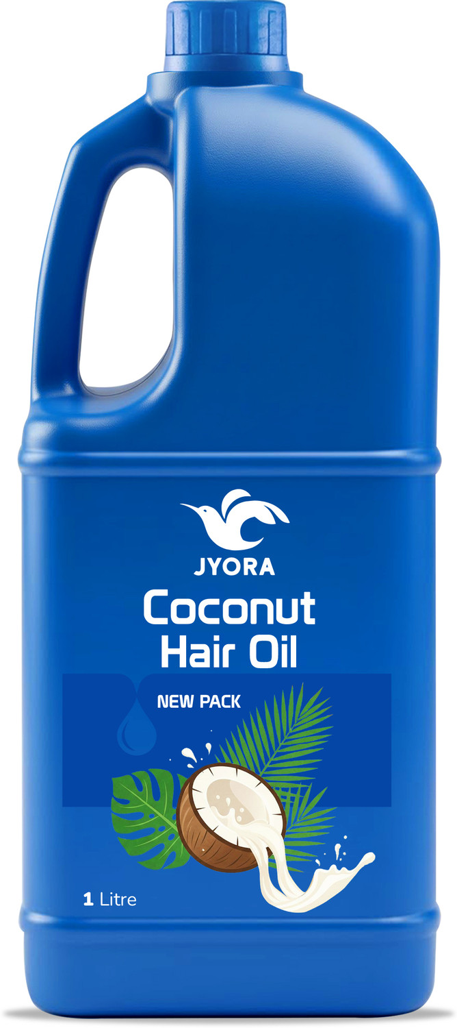 Image of JYORA Coconut Hair Oil Hair Growth, Hair Fall Control & Anti Dandruff | Pure Coconut Hair Oil