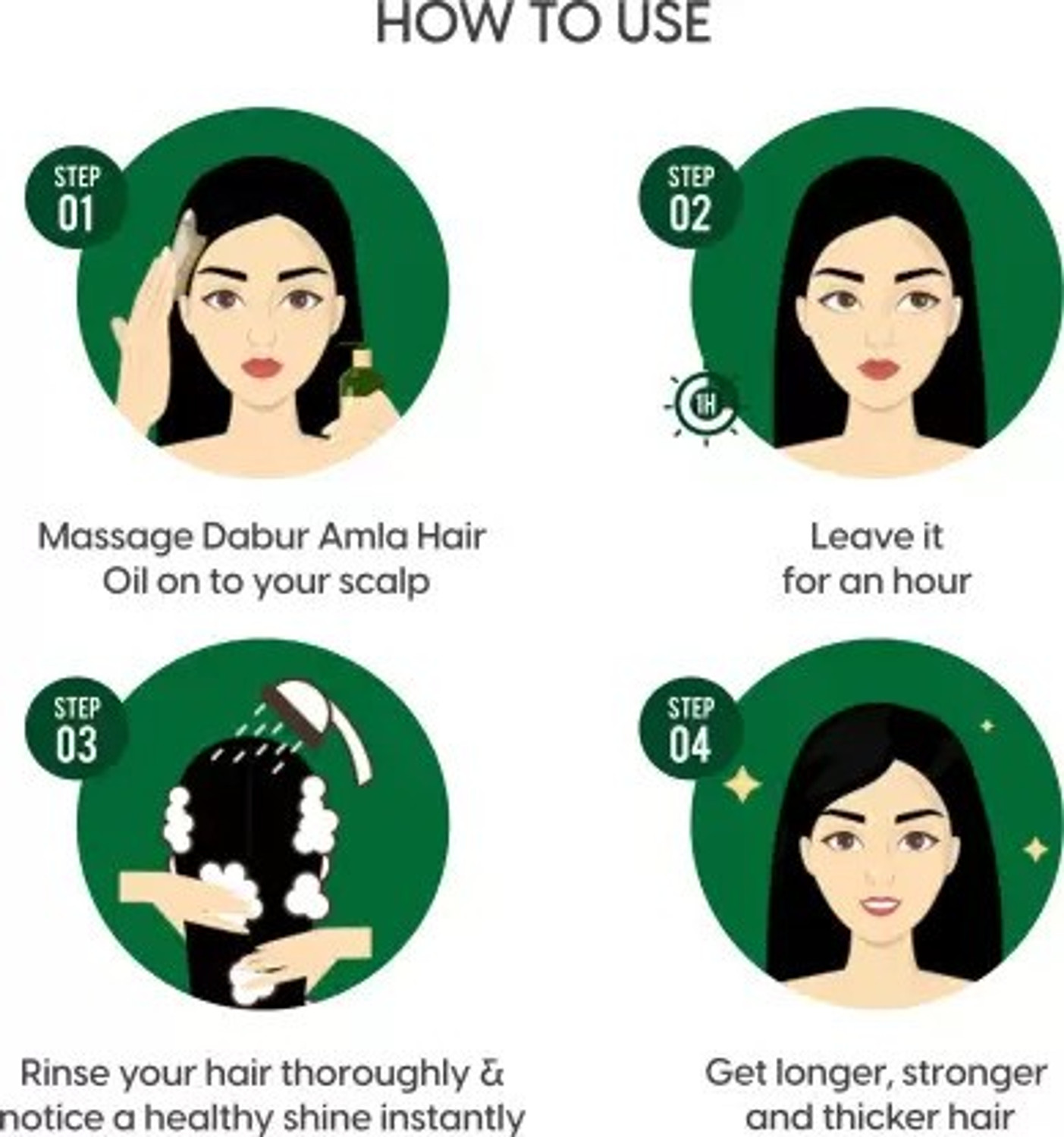 Image of Dabur AMLA HAIR OIL 550 ML Hair Oil (550 ml)