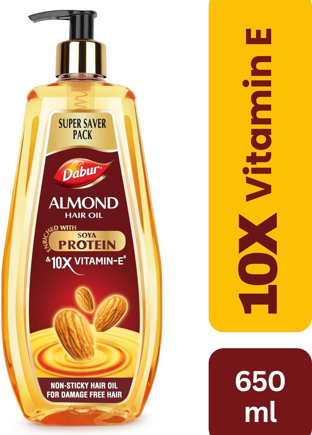 Dabur Damage Protection Almomd Hair Oil