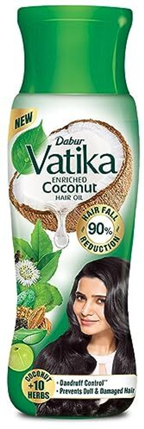 Image of Dabur 150ml Vatika Hair Oil (Pack of 1) Hair Oil (150 ml)