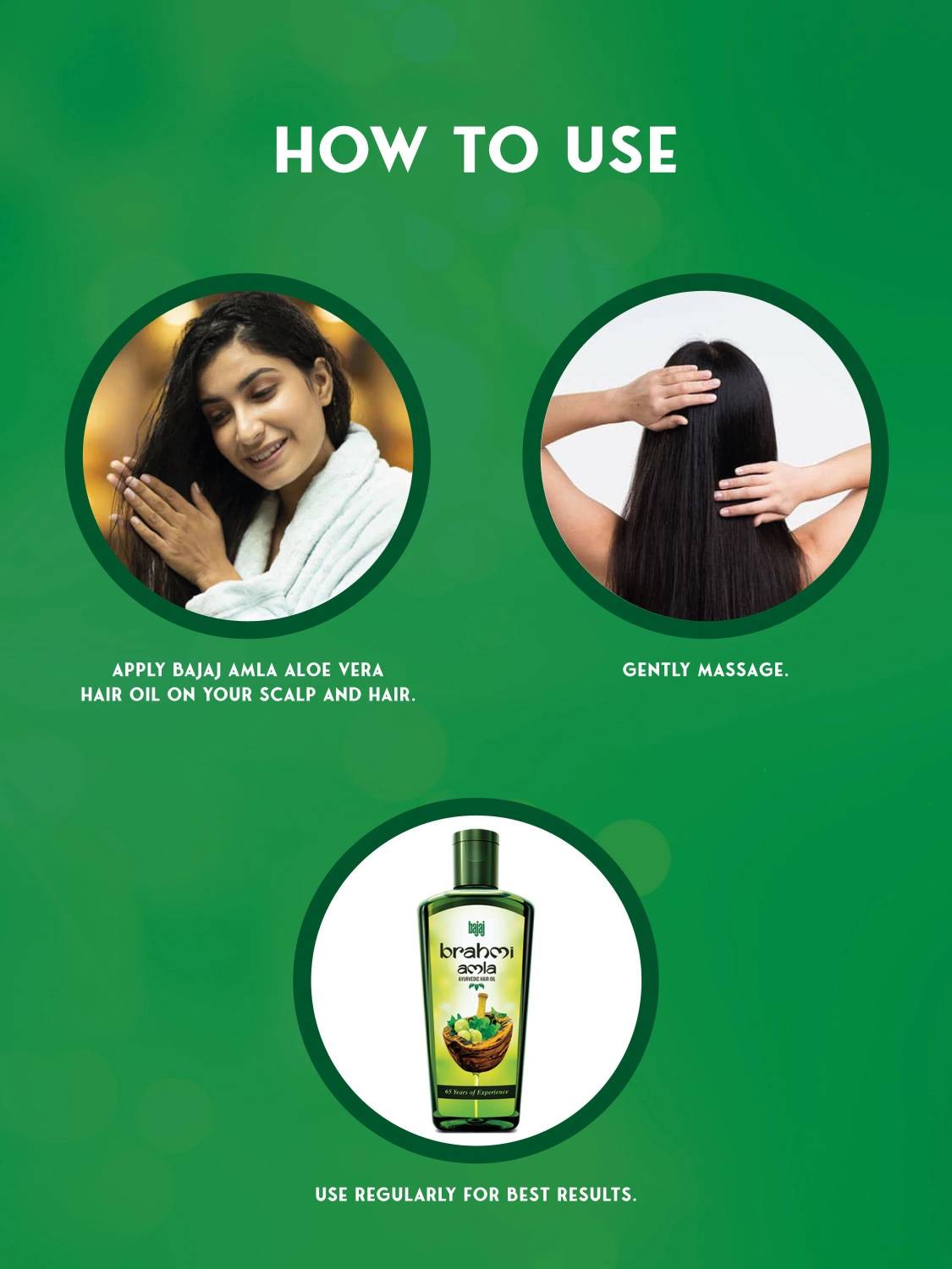 BAJAJ Brahmi Amla Ayurvedic Hair Oil (800 ml)