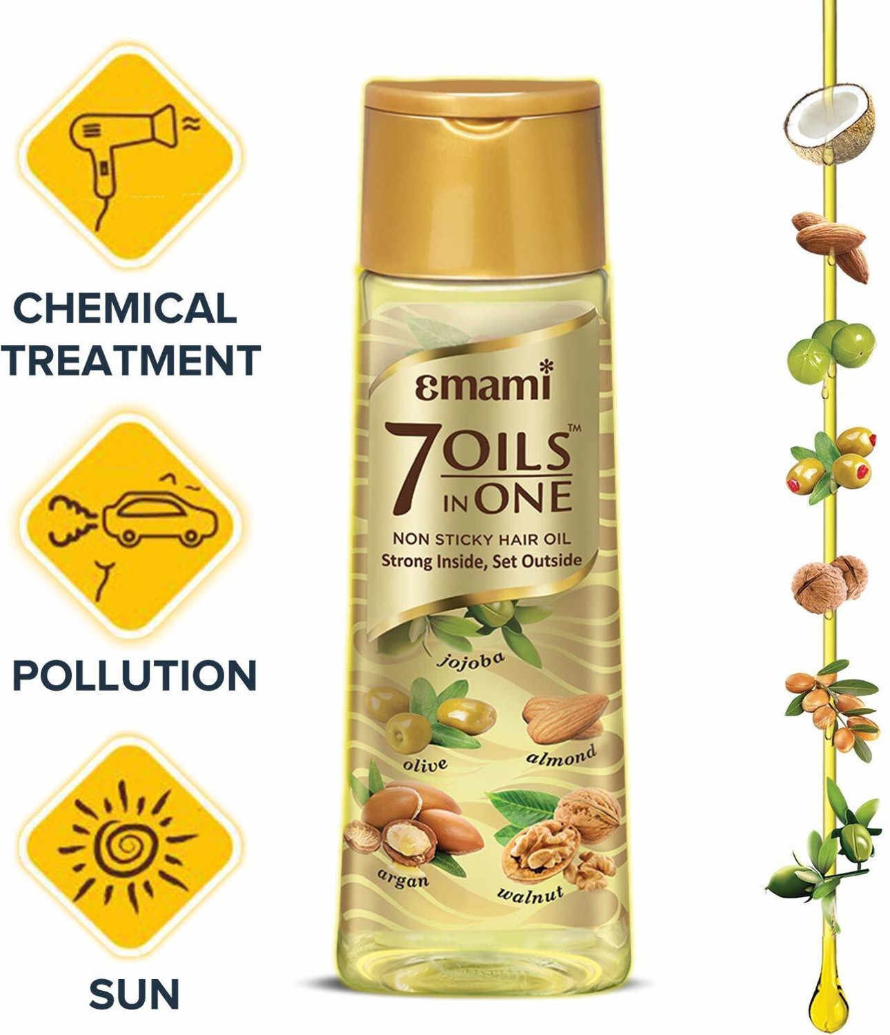 Image of EMAMI 7 OIL IN ONE Hair Oil